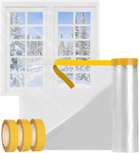 Load image into Gallery viewer, Window Insulation Kit Shrink Film Insulator Keep Home Warm for Winter