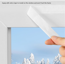 Load image into Gallery viewer, Custom Thermal Curtain Film Window Insulation Kit Keep Home Warm for Winter
