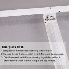 Load image into Gallery viewer, White Fiberglass Magnetic Screen Door