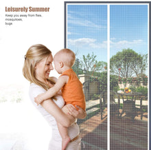 Load image into Gallery viewer, White Fiberglass Magnetic Screen Door
