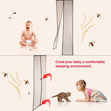 Load image into Gallery viewer, Magnetic screen door mesh net block mosquito fly insect bug curtain