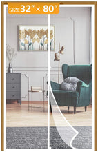 Load image into Gallery viewer, White Fiberglass Magnetic Screen Door