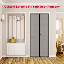 Load image into Gallery viewer, Magnetic screen door 30X80 Magnetic screen door for French doors

